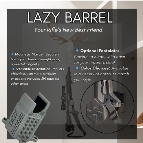 Lazy Barrel Mount for rifles and shotguns